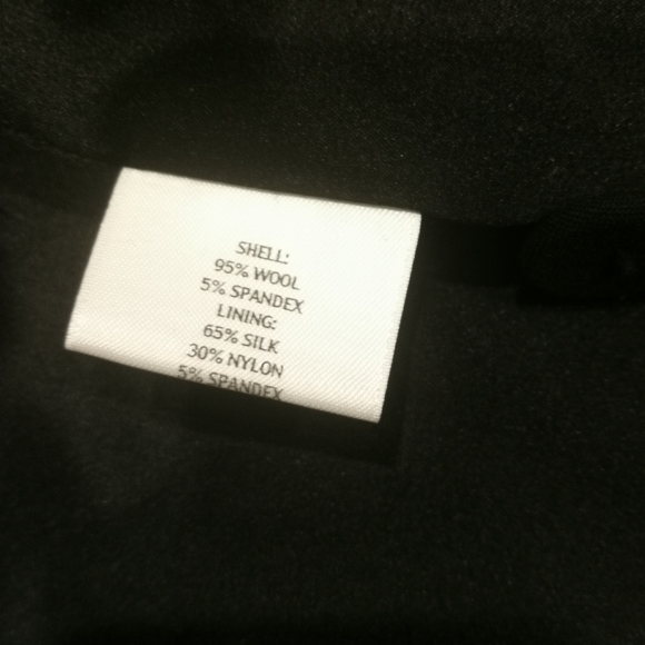 Eileen Fisher Black Wool Blazer - Picture 5 of 5